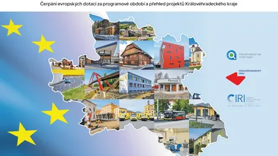 Nová publikace shrnující čerpání dotací EU v Královéhradeckém kraji v období 2014–2020